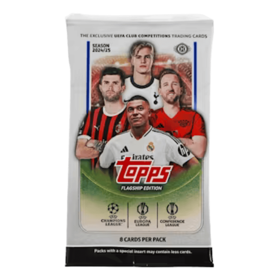 2024-25 Topps Flagship Edition UEFA Euro Soccer Hobby Box - Single Pack