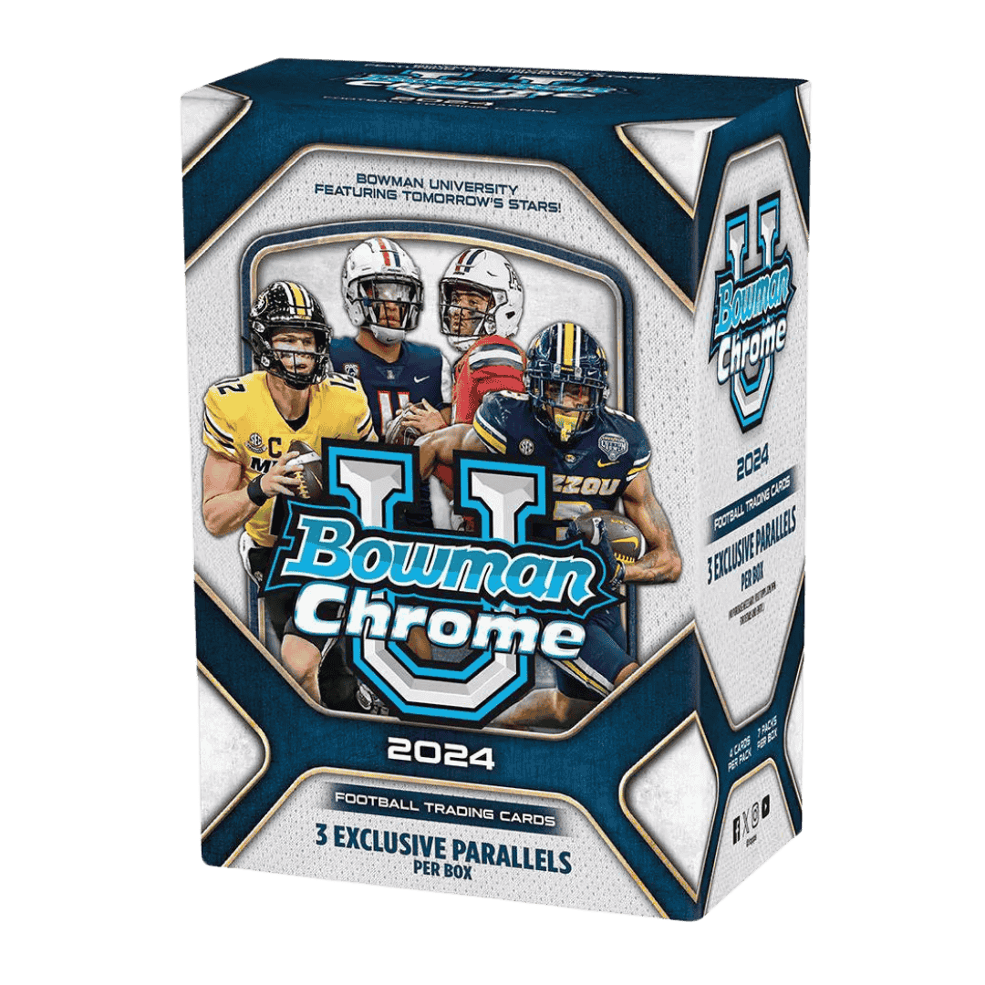 2024 Bowman University Chrome Football Value Box