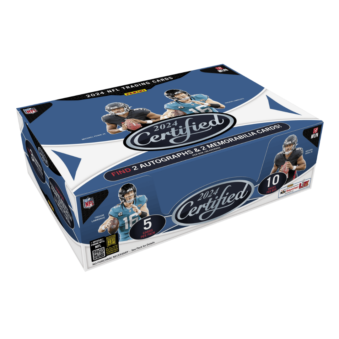 2024 Panini NFL Certified Football Trading Card Hobby Box