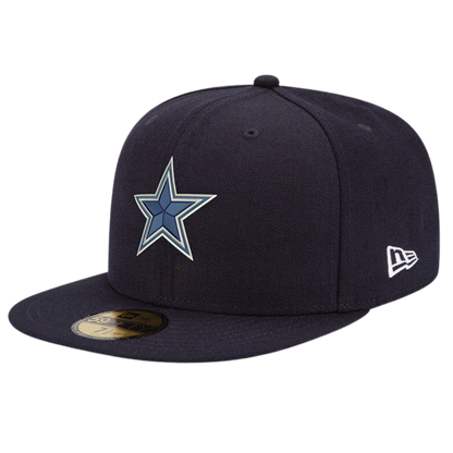 Dallas Cowboys Official Team Color Navy New Era 59FIFTY Fitted Hat