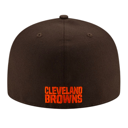 Cleveland Browns Helmet Logo New Era 59FIFTY Fitted Hat