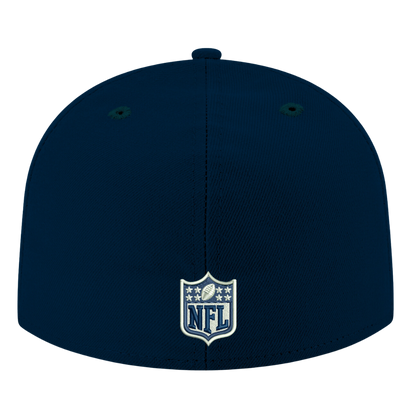 Dallas Cowboys Oceanside Blue New Era Navy 59FIFTY Fitted Hat