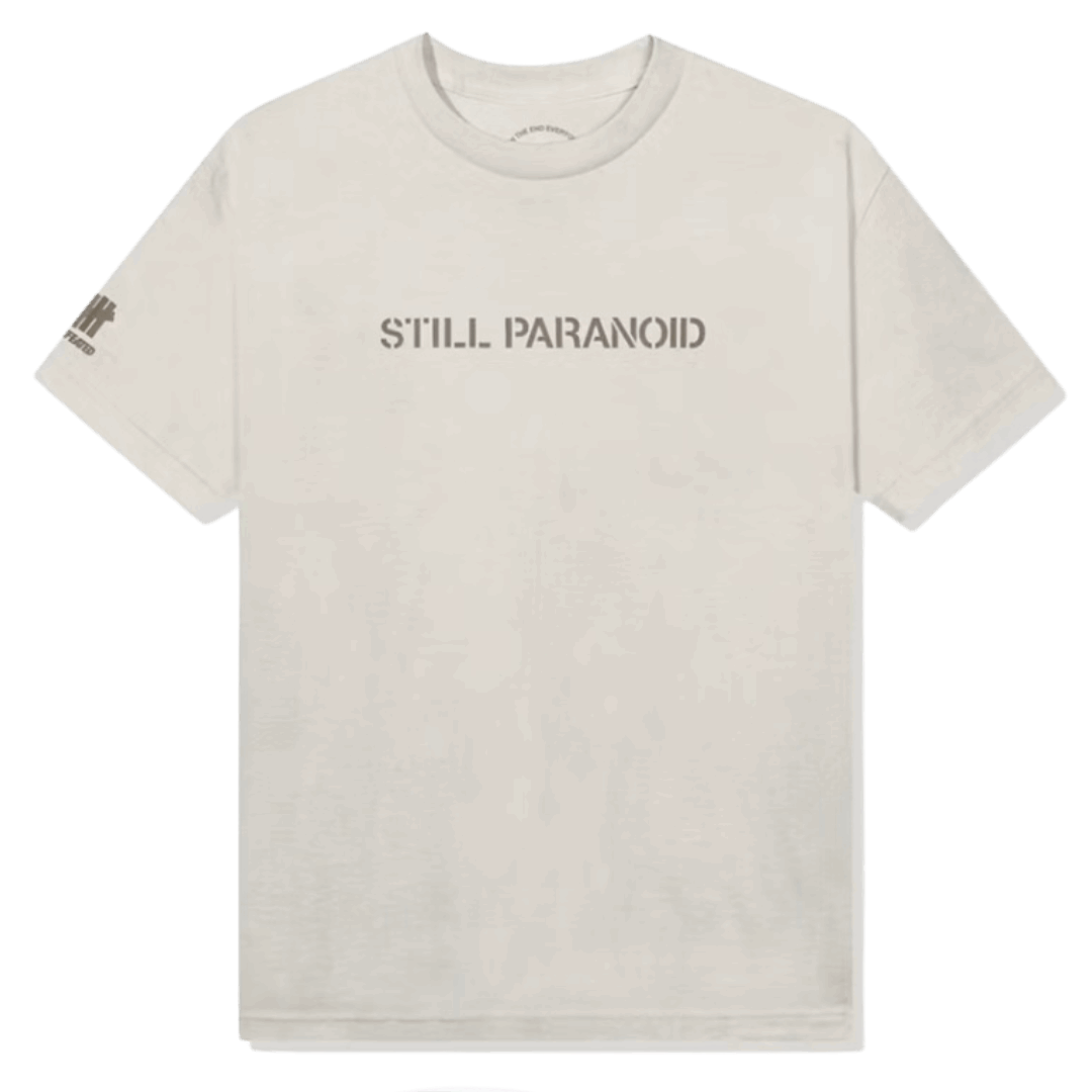 ASSC x Undefeated Still Paranoid Tee - Light Sand