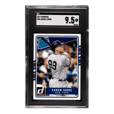 Aaron Judge SGC 9.5 2017 Donruss Rated Rookie RC Card #38