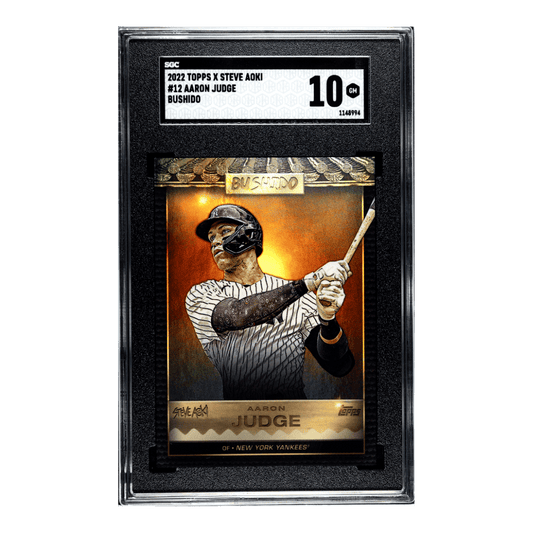 Aaron Judge SGC 10 2022 Topps x Steve Aoki #12 Bushido