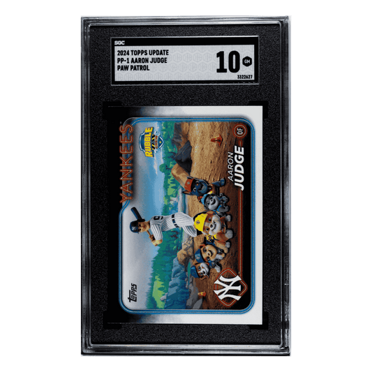 Aaron Judge SGC 10 2024 Topps Update Super Short Print Paw Patrol Card #PP-1