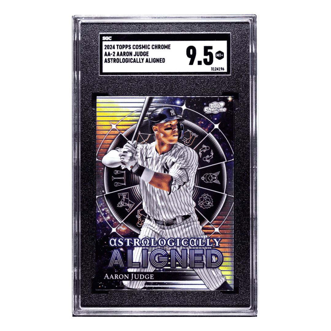 Aaron Judge SGC 9.5 2024 Topps Cosmic Chrome Astrologically Aligned Card #AA-2