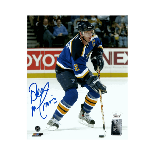 Al MacInnis St Louis Blues Autographed Head Up Photo - JSA COA