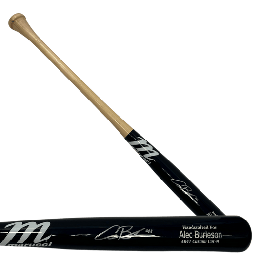 Alec Burleson St Louis Cardinals Autographed Game Model Marucci Bat - JSA COA