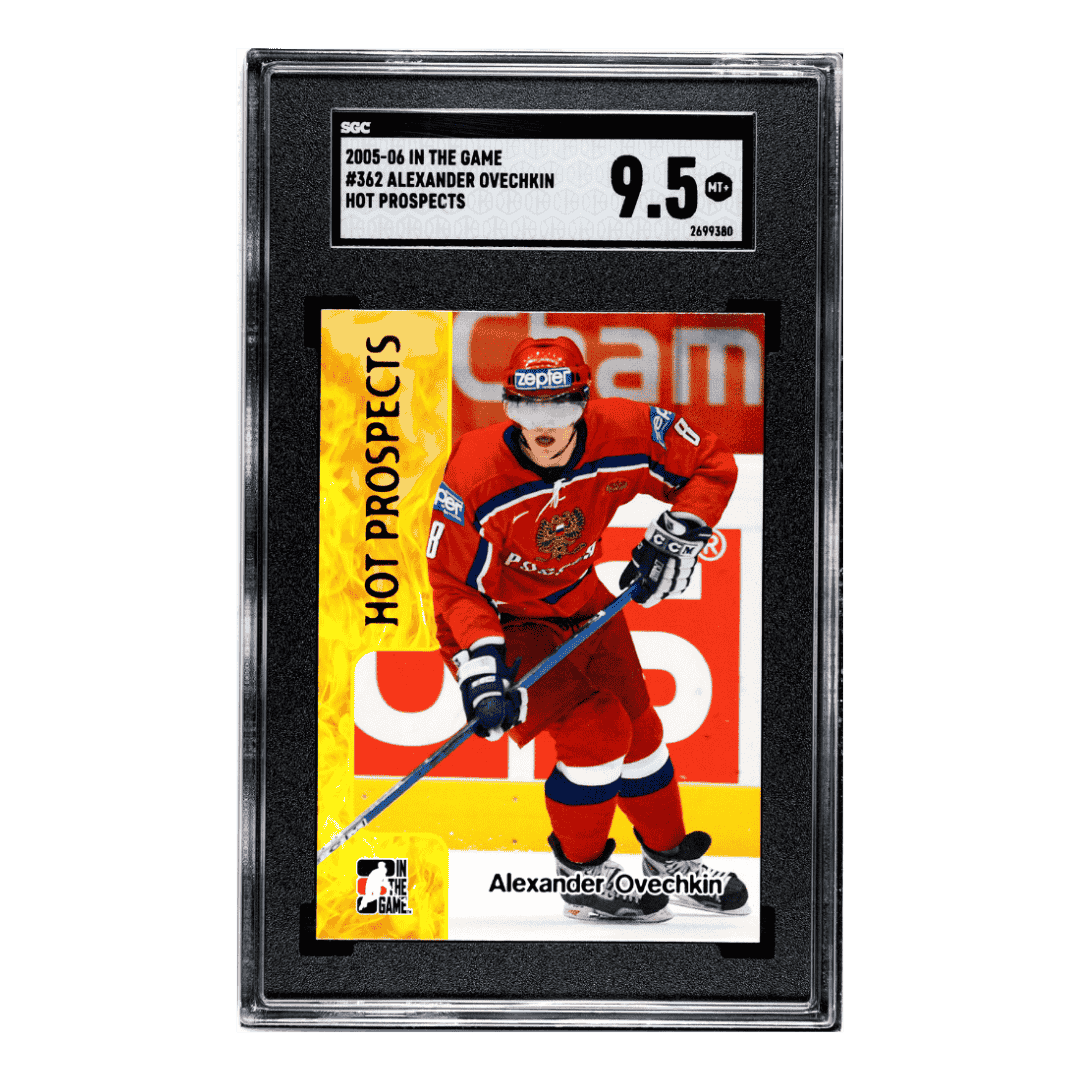 Alexander Ovechkin SGC 9.5 2005-06 In the Game Hot Prospects Card #362