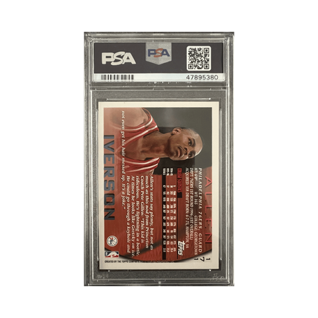 Allen Iverson PSA 10 1996 Topps #171