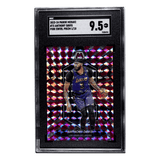 Anthony Davis SGC 9.5 2023-24 Panini Mosaic Pink Swirl Prizm 1/18 Card #73