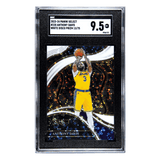 Anthony Davis SGC 9.5 2023-24 Panini Select White Disco Prizm 13/75 Card #220