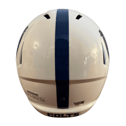 Anthony Richardson Indianapolis Colts Autographed Full Size Speed Replica Helmet - Fanatics COA