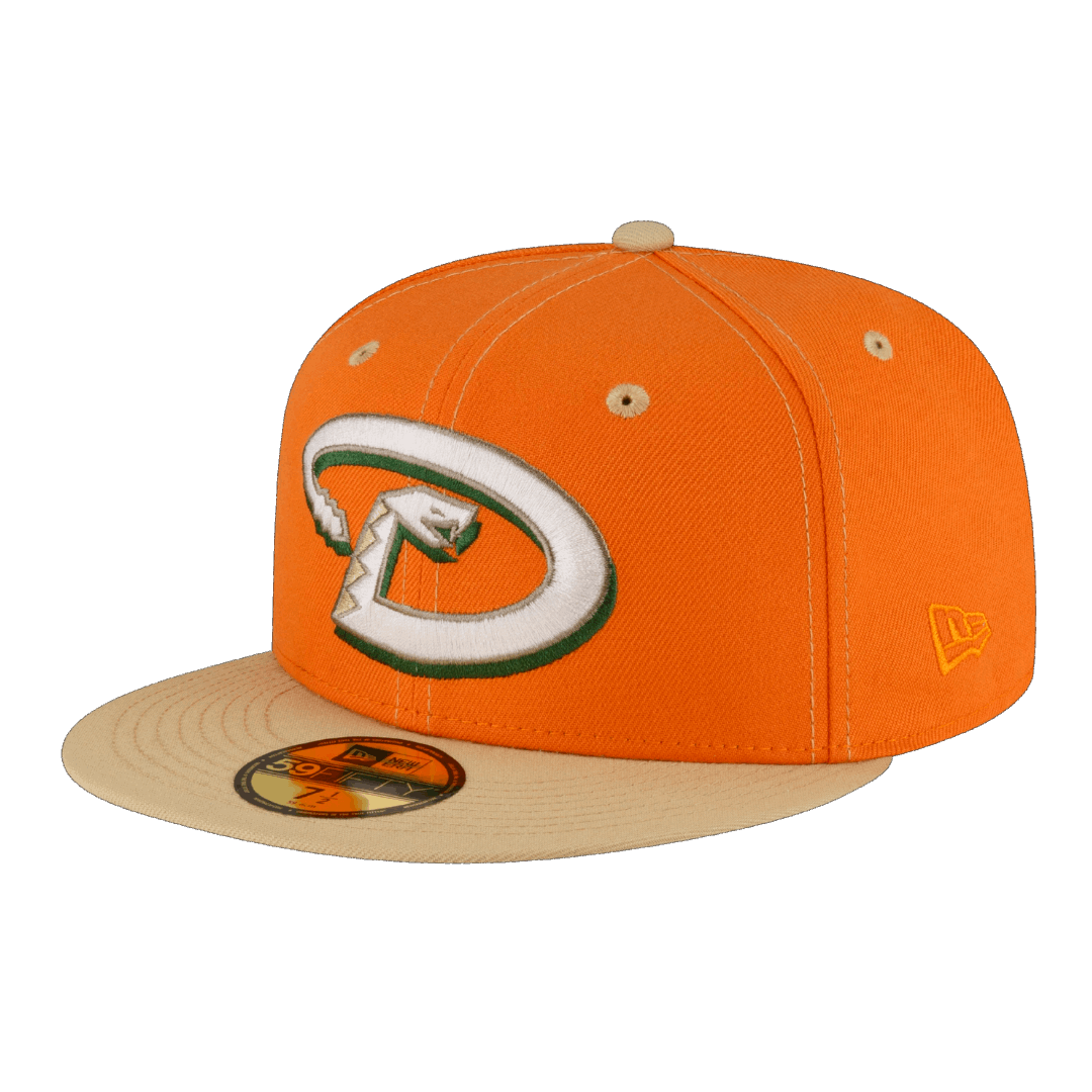 Arizona Diamondbacks New Era Orange Popsicle 59FIFTY Fitted Hat