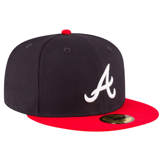 Atlanta Braves 1995 World Series Patch Wool New Era 59FIFTY Fitted Hat