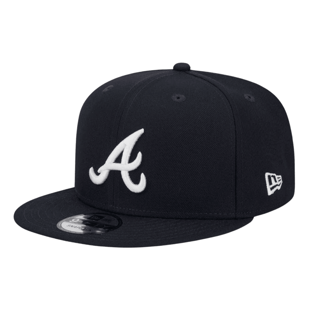 Atlanta Braves 2021 World Series Patch New Era Navy 9FIFTY Adjustable Snapback Hat