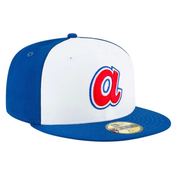 Atlanta Braves LOW-CROWN 1974 COOPERSTOWN Fitted Hat