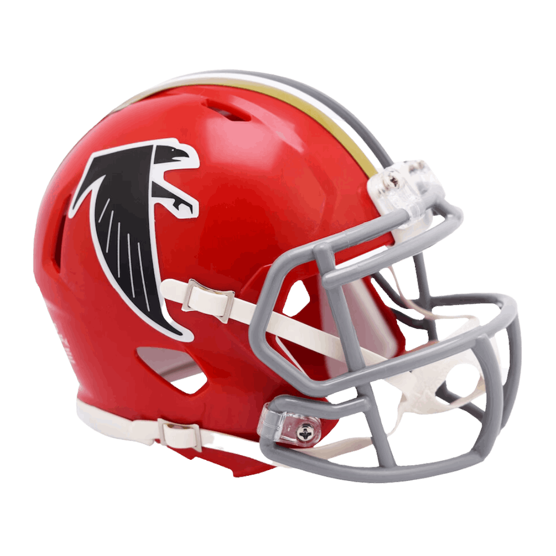 Atlanta Falcons 1966-1969 Throwback Speed Riddell Mini Football Helmet