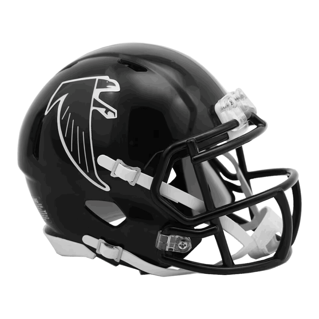 Atlanta Falcons 1990-2002 Throwback Speed Riddell Mini Football Helmet