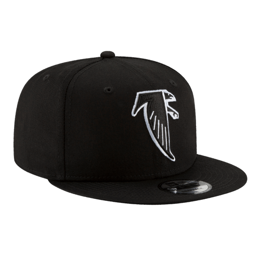 Atlanta Falcons Basic New Era Black 9FIFTY Adjustable Snapback Hat