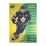 Auston Matthews 2023-24 Allure Color Flow #CF-24 Yellow Green