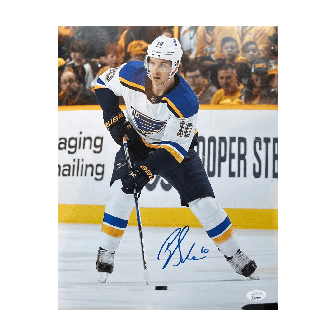 Brayden Schenn St Louis Blues Autographed 11X14 Photo - JSA COA