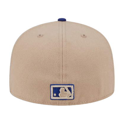 Brooklyn Dodgers 2Tone New Era Tan/Royal 59FIFTY Fitted Hat