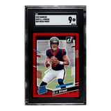 C.J. Stroud SGC 9 2023 Donruss Red Press Proof Rated Rookie Card #339