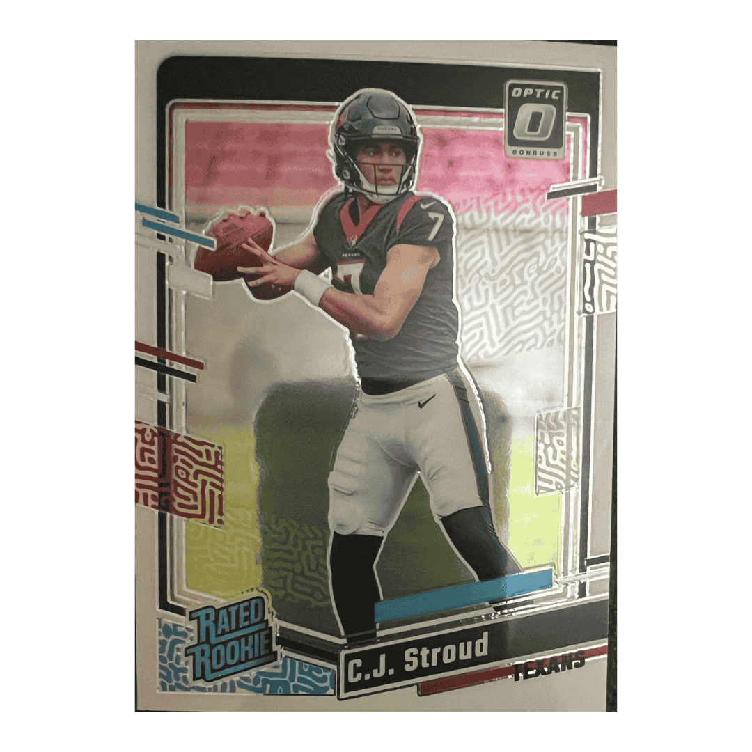 C.J. Stroud 2023 Donruss Optic Rated Rookie Card #244