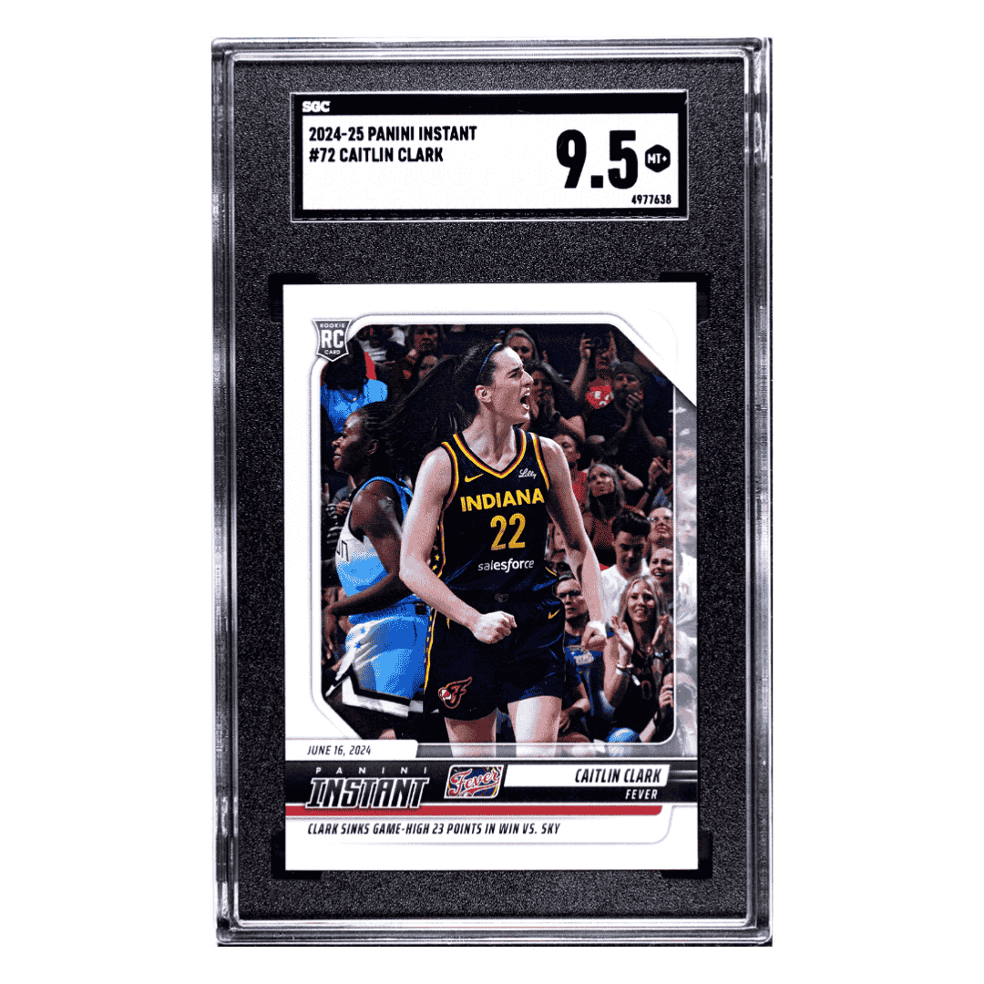 Caitlin Clark SGC 9.5 2020-21 Panini Instant Rookie RC Card #72