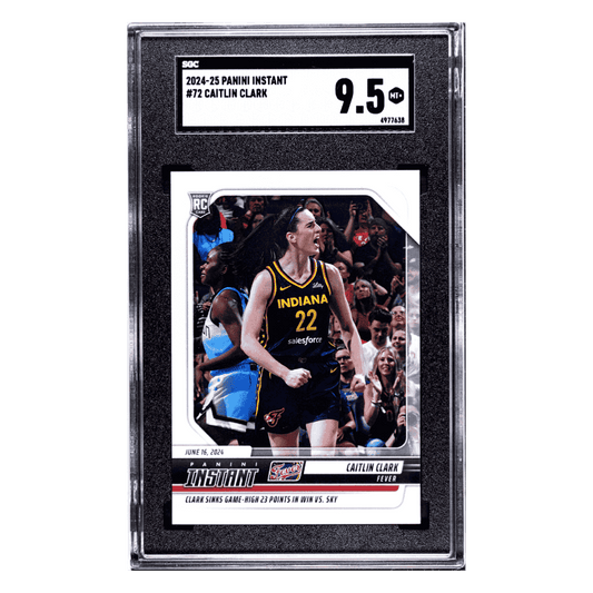 Caitlin Clark SGC 9.5 2020-21 Panini Instant Rookie RC Card #72