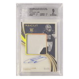 CeeDee Lamb BGS 9 2020 Panini Immaculate Collection Rookie Patch Autograph #D /25 Card #PPR-CDL