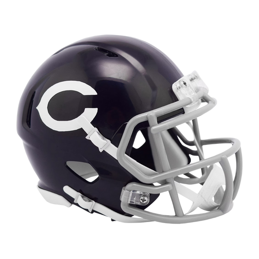 Chicago Bears 1962-1973 Throwback Speed Riddell Mini Football Helmet