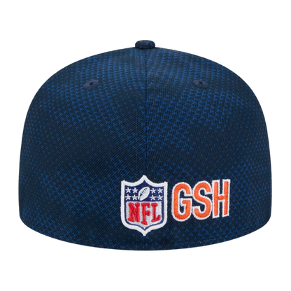 Chicago Bears 2024 Sideline New Era Navy 59FIFTY Fitted Hat