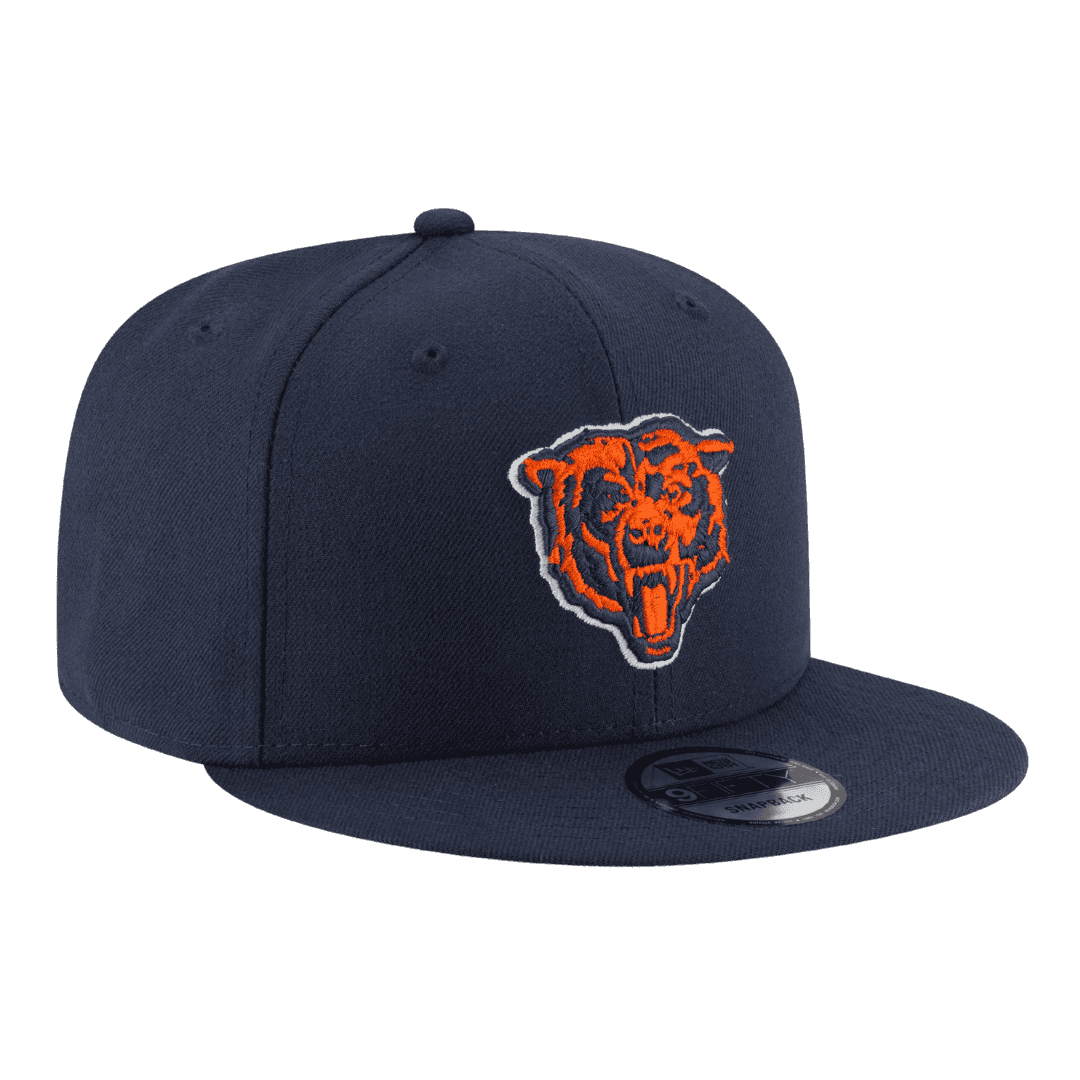 Chicago Bears Basic OTC New Era Navy 9FIFTY Adjustable Snapback Hat