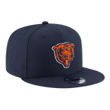 Chicago Bears Basic OTC New Era Navy 9FIFTY Adjustable Snapback Hat