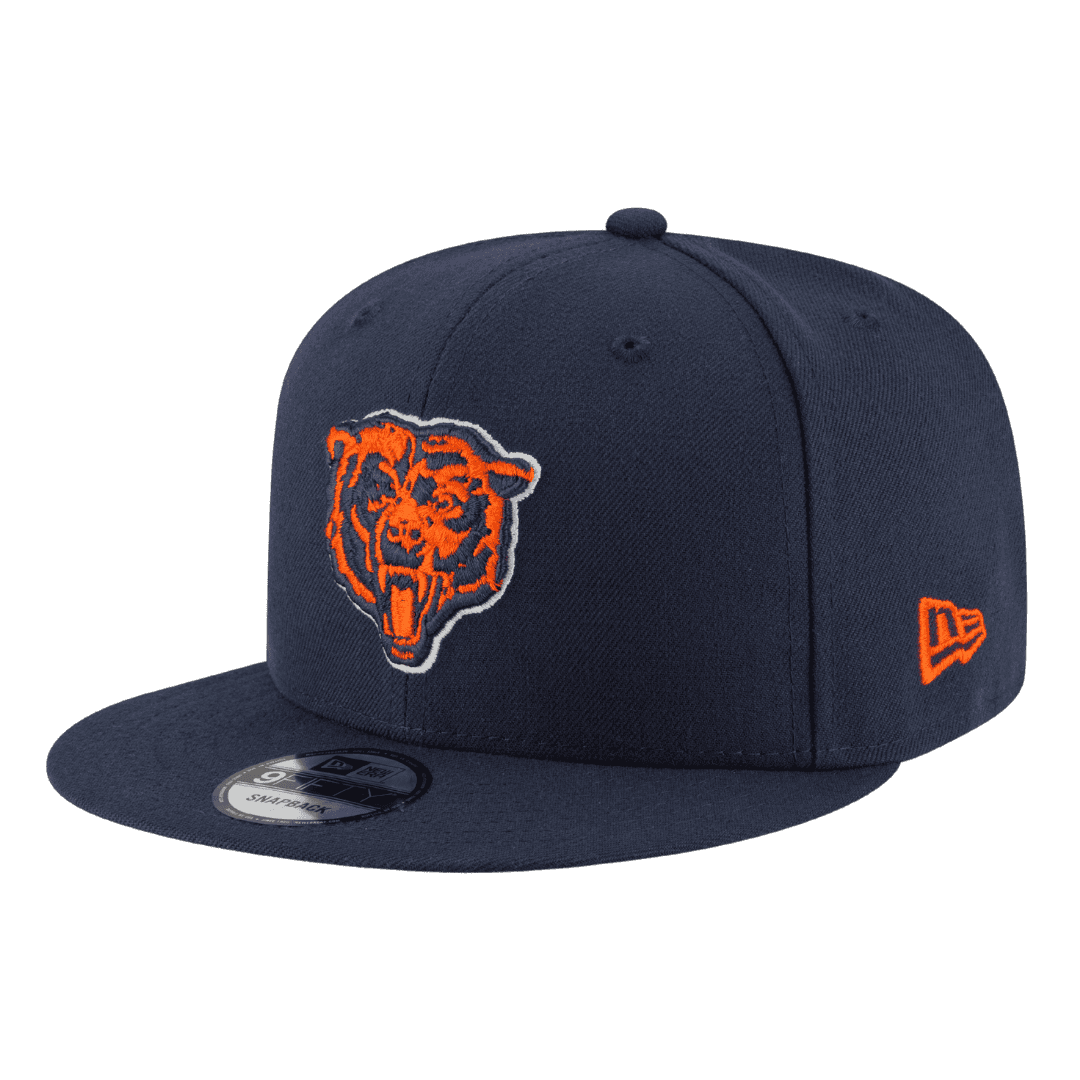 Chicago Bears Basic OTC New Era Navy 9FIFTY Adjustable Snapback Hat