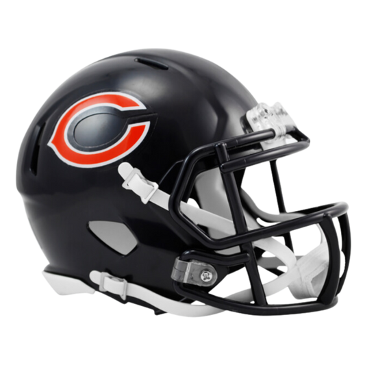 Chicago Bears Speed Riddell Mini Football Helmet