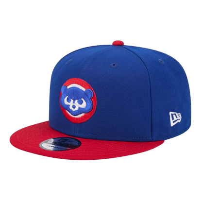 Chicago Cubs Official Team Color 2Tone New Era Royal/Red 9FIFTY Adjustable Snapback Hat