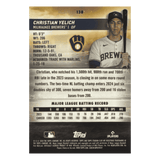 Christian Yelich 2024 Topps Stadium Club Chrome d/30 Card #138