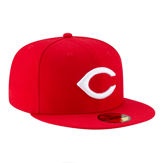 Cincinnati Reds 1990 World Series Patch New Era Red 59FIFTY Fitted Hat