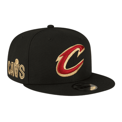 Cleveland Cavaliers Statement New Era Black 9FIFTY Adjustable Snapback Hat