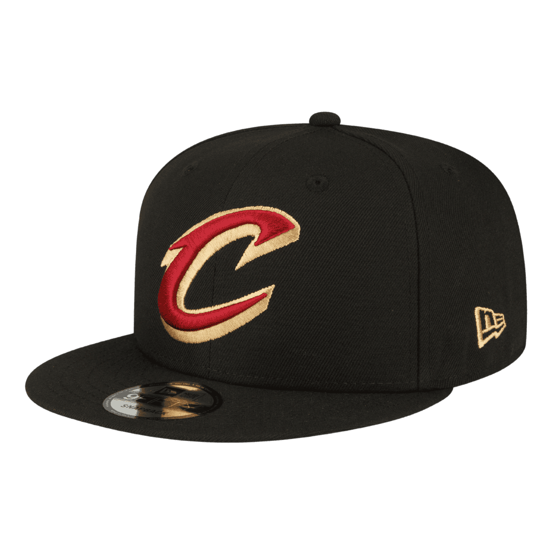 Cleveland Cavaliers Statement New Era Black 9FIFTY Adjustable Snapback Hat