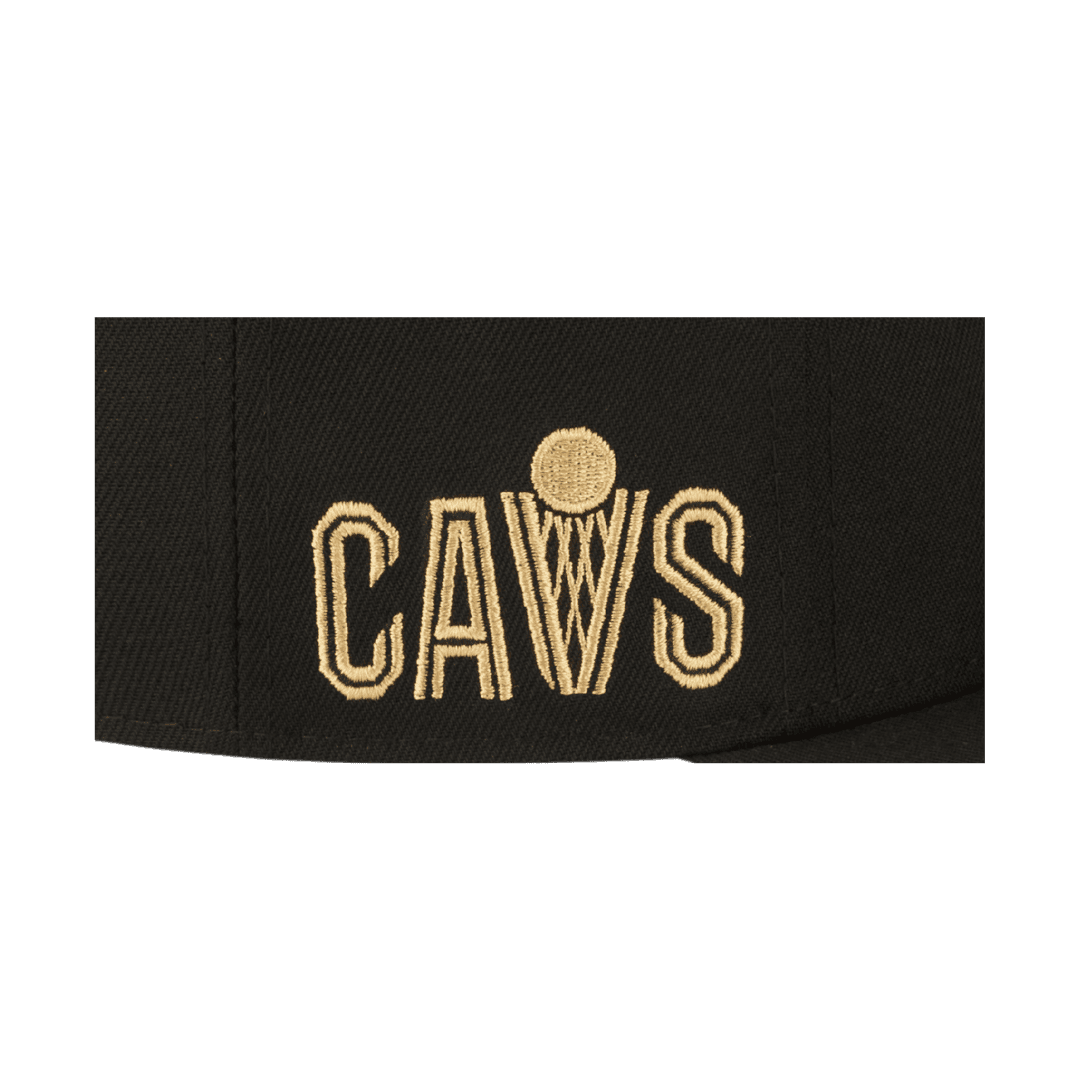 Cleveland Cavaliers Statement New Era Black 9FIFTY Adjustable Snapback Hat