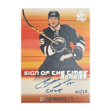 Colton Parayko 2015-16 SP Authentic Sign Of The Times Rookie #D/25 Auto Rookie RC