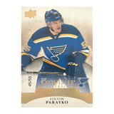 Colton Parayko 2015 Upper Deck Ice Exquisite Rookies Gold Spectrum #D/55 Rookie RC