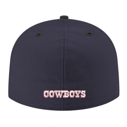 Dallas Cowboys New Era Pink Star 59FIFTY Fitted Hat