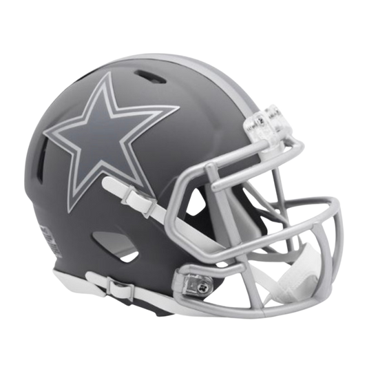 Dallas Cowboys Slate Speed Riddell Mini Football Helmet