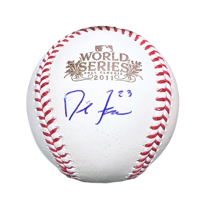 David Freese St Louis Cardinals Autographed 2011 World Series Baseball - JSA COA